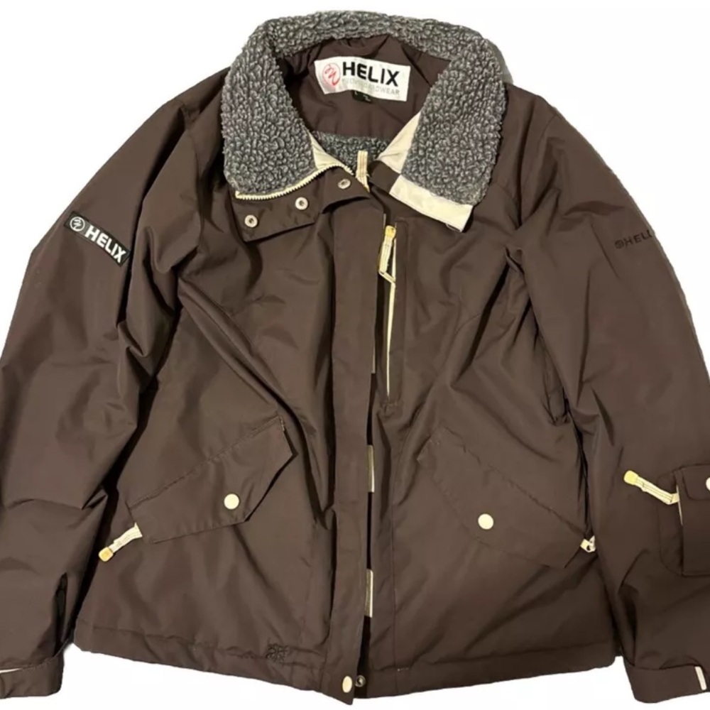 HELIX Jacket Men’s Large Brown‎ Snowboarding